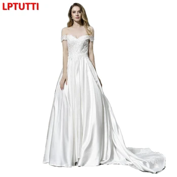 LPTUTTI Lace Embroidery Vintage Plus Size Princess Bridal Marriage Gown Bride Simple Party Events Long Luxury Wedding Dresses
LPTUTTI Lace Embroidery Vintage Plus Size Princess Bridal Marriage Gown Bride Simple Party Events Long Luxury Wedding Dresses