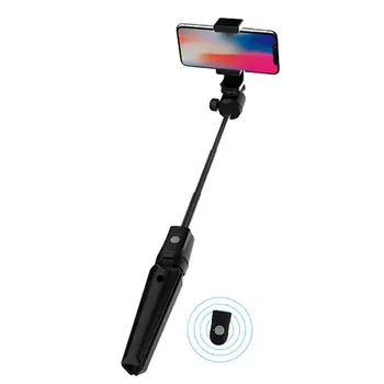 Bluetooth Selfie Stick with Tripod Foldable Phone Camera Selfie-Stick for iPhone Samsung Huawei Smartphones
Bluetooth Selfie Stick with Tripod Foldable Phone Camera Selfie-Stick for iPhone Samsung Huawei Smartphones
