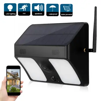1080P HD WiFi Solar Waterproof Outdoor Camera IR Night Vision 2-Way Voice Intercom Surveillance System Solar Camera
1080P HD WiFi Solar Waterproof Outdoor Camera IR Night Vision 2-Way Voice Intercom Surveillance System Solar Camera
