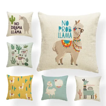 Fun Cute Pillow Text Line Alpaca Cactus Square Throw Pillowcase Home 45*45Cm Polyester Linen Cartoon Decoration Sofa Pillowcase
Fun Cute Pillow Text Line Alpaca Cactus Square Throw Pillowcase Home 45*45Cm Polyester Linen Cartoon Decoration Sofa Pillowcase