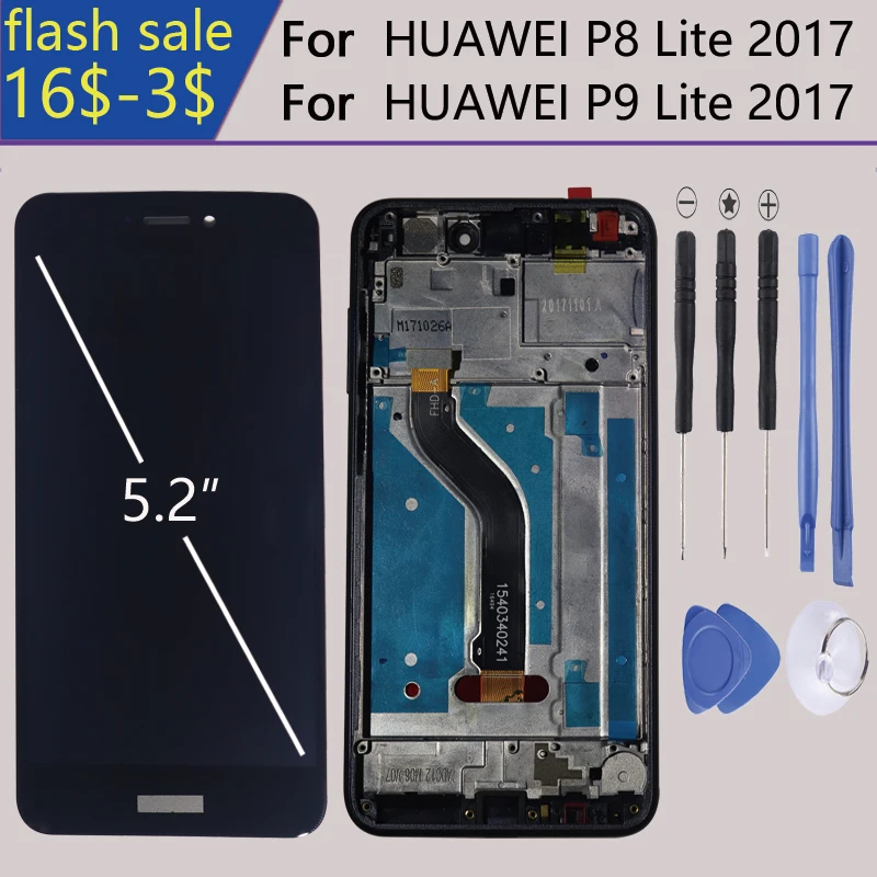 5.5 Inch display For HUAWEI P8 Lite 2017 Lcd Display Touch Screen For Huawei P9 Lite 2017 LCD SCreen PRA-LA1 PRA-LX1 pantalla
5.5 Inch display For HUAWEI P8 Lite 2017 Lcd Display Touch Screen For Huawei P9 Lite 2017 LCD SCreen PRA-LA1 PRA-LX1 pantalla