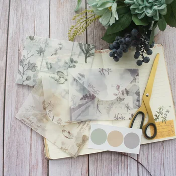 10.5*14.7cm 3pcs Hand-painted Plants Design Envelop As Postcard Message Card Invitation Envelop Transparent and Seal Sticker
10.5*14.7cm 3pcs Hand-painted Plants Design Envelop As Postcard Message Card Invitation Envelop Transparent and Seal Sticker