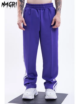 NAGRI Men Casual Sweatpants Sportswear Joggers Fitness Running Loose Trousers Stripe Design Sports Pants Hip Hop
NAGRI Men Casual Sweatpants Sportswear Joggers Fitness Running Loose Trousers Stripe Design Sports Pants Hip Hop