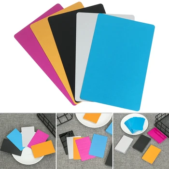 50Pcs/Lot Blanks Cards for Use Laser Mark Engraved Metal Smooth Business Visiting Name Cards Aluminium Alloy Business Card
50Pcs/Lot Blanks Cards for Use Laser Mark Engraved Metal Smooth Business Visiting Name Cards Aluminium Alloy Business Card