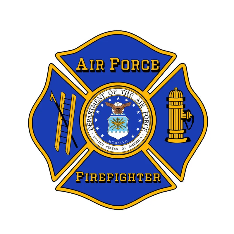 Reflective Air Force Firefighter Cover Scratches Color Vinyl Car-Sticker Decals Bumper Window Bodywork Car Interior KK15*15cm
Reflective Air Force Firefighter Cover Scratches Color Vinyl Car-Sticker Decals Bumper Window Bodywork Car Interior KK15*15cm