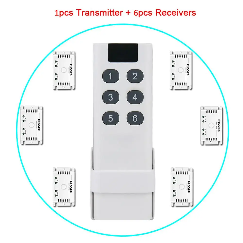 433 Mhz Universal Wireless Remote Control Switch 220V 1CH Relay Receiver Module and RF Transmitter Electronic Lock Control Diy
433 Mhz Universal Wireless Remote Control Switch 220V 1CH Relay Receiver Module and RF Transmitter Electronic Lock Control Diy