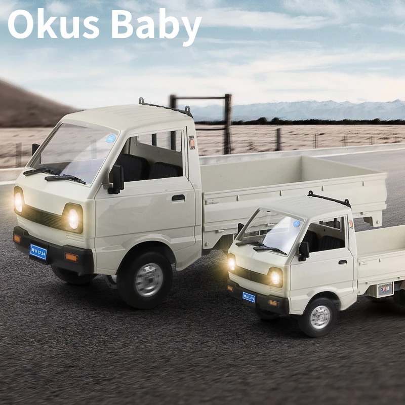 WPL D12 1:10 2WD RC Car Simulation Drift Climbing Truck LED Light On-road 260 Brushed Motor D12 Car 1/10 For Kids Gifts Toys
WPL D12 1:10 2WD RC Car Simulation Drift Climbing Truck LED Light On-road 260 Brushed Motor D12 Car 1/10 For Kids Gifts Toys