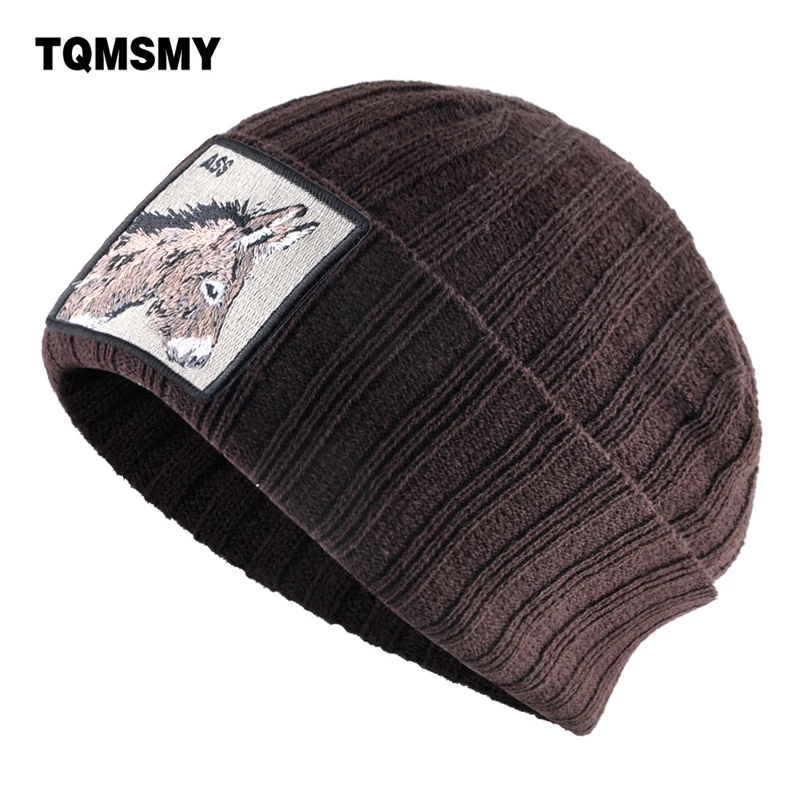 Solid color Winter hats for men Embroidered Donkey pattern Beanies women skiing Bonnet autumn Hip Hop Cap Gorras Thick warm caps
Solid color Winter hats for men Embroidered Donkey pattern Beanies women skiing Bonnet autumn Hip Hop Cap Gorras Thick warm caps