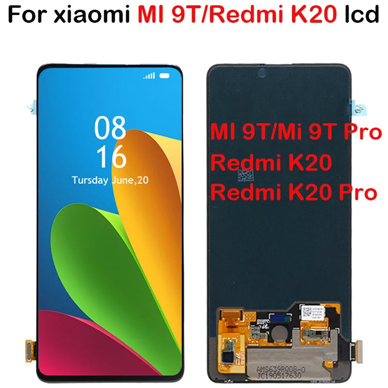 Original LCD For XiaoMi Redmi K20 MI 9T LCD Display+Touch Screen Digitizer Assembly for Xiaomi Mi 9T pro Redmi K20 pro LCD
Original LCD For XiaoMi Redmi K20 MI 9T LCD Display+Touch Screen Digitizer Assembly for Xiaomi Mi 9T pro Redmi K20 pro LCD