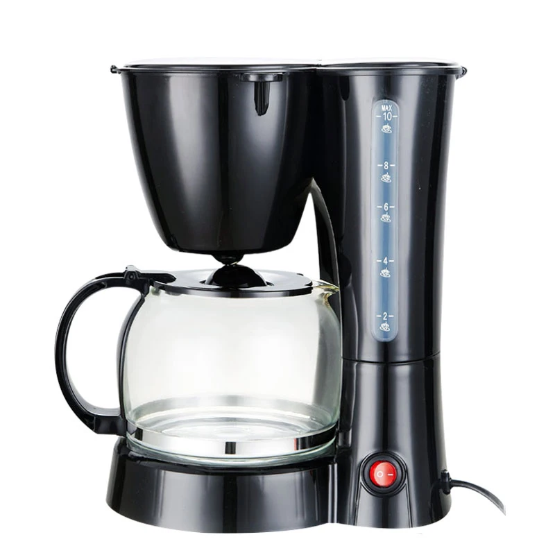 750ML 800W High-quality Automatic 6 Cups Espresso Electric Coffee Maker Black Drip Coffee Machine
750ML 800W High-quality Automatic 6 Cups Espresso Electric Coffee Maker Black Drip Coffee Machine