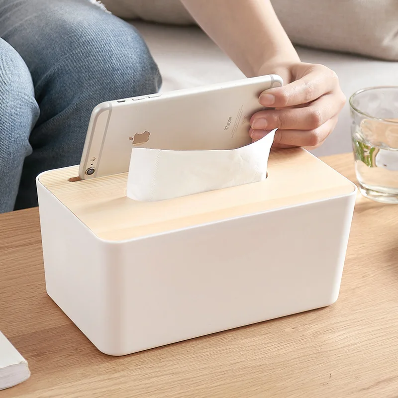 1pc Modern Style Wooden PP Mini Tissue Box Solid White Home Kitchen Storage Removable Tissue Seat Type Tissue Holder Box
1pc Modern Style Wooden PP Mini Tissue Box Solid White Home Kitchen Storage Removable Tissue Seat Type Tissue Holder Box