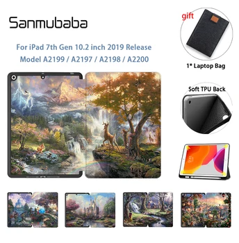 Sanmubaba Soft TPU Back Case For iPad 7th Generation 10.2 inch With Pencil Holder PU Leather Flip Stand Smart Cover Tablet Case
Sanmubaba Soft TPU Back Case For iPad 7th Generation 10.2 inch With Pencil Holder PU Leather Flip Stand Smart Cover Tablet Case