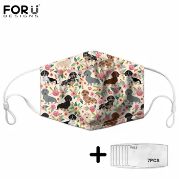 FORUDESIGNS 3D Cute Doxie Dog Pattern Women Elasticity Bacteriaproof Half Mouth Nose Maske Flower DachshundWashable Maske
FORUDESIGNS 3D Cute Doxie Dog Pattern Women Elasticity Bacteriaproof Half Mouth Nose Maske Flower DachshundWashable Maske