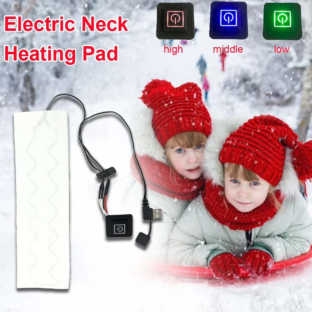 Heating Scarf Carbon Fiber Heating Scarf USB Heating Clothes Electric Heating Scar Silicone Switch Three-Speed Adjustment Scarf
Heating Scarf Carbon Fiber Heating Scarf USB Heating Clothes Electric Heating Scar Silicone Switch Three-Speed Adjustment Scarf