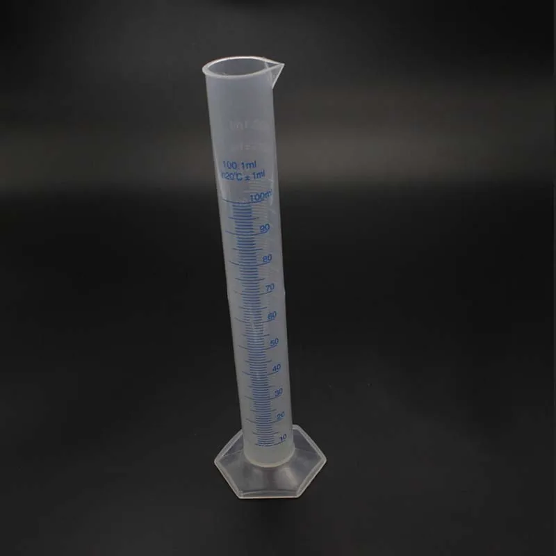 100ml Plastic Measuring Cylinder Graduated Cylinders for Lab Supplies Laboratory Tools for School Container Tube Accessories
100ml Plastic Measuring Cylinder Graduated Cylinders for Lab Supplies Laboratory Tools for School Container Tube Accessories