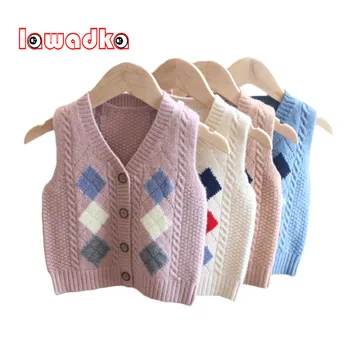 Kids Girls Vest Autumn Winter Baby Clothes Knitted Casual Sleeveless Baby Boy Vest Children Winter Clothing Waistcoat 2020 New
Kids Girls Vest Autumn Winter Baby Clothes Knitted Casual Sleeveless Baby Boy Vest Children Winter Clothing Waistcoat 2020 New