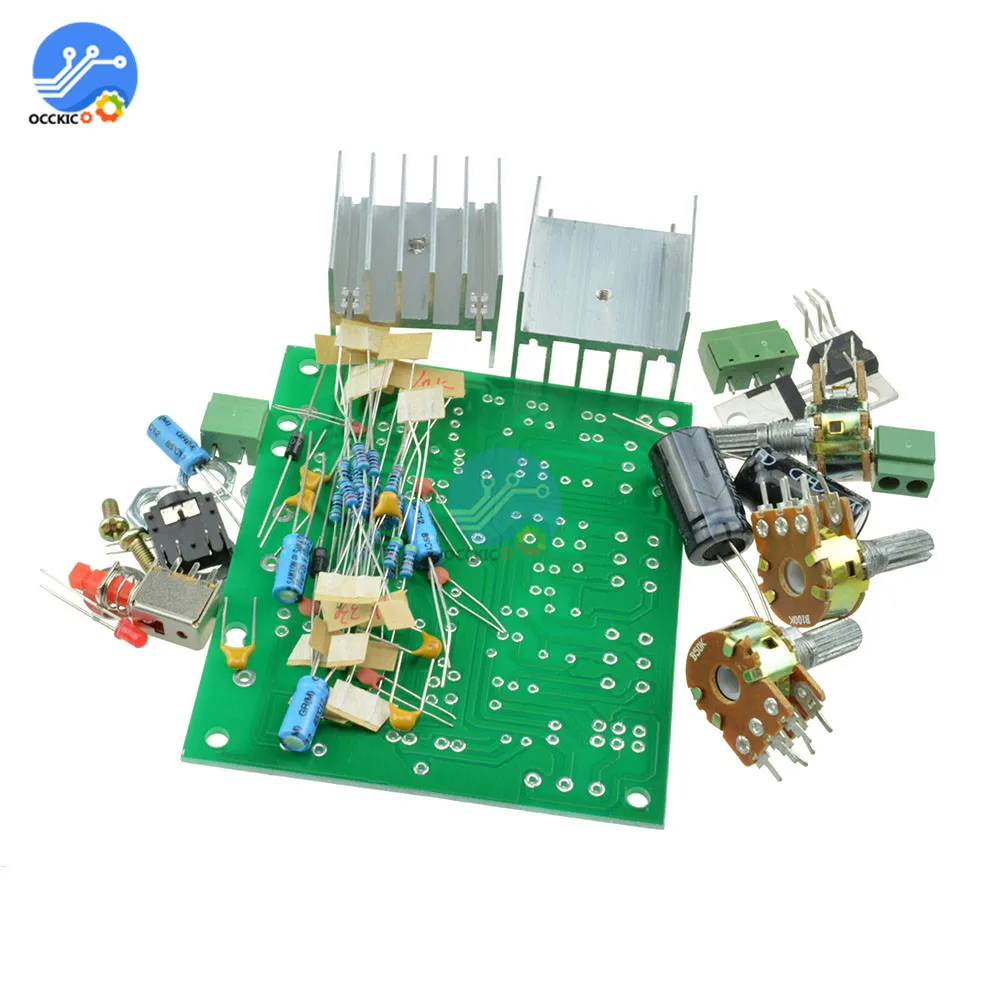 TDA2030A Audio Hifi Module Stereo Amplifier AMP Board AC 12V Dual Channel 15W+15W Diy Kit Electronic PCB Board Module
TDA2030A Audio Hifi Module Stereo Amplifier AMP Board AC 12V Dual Channel 15W+15W Diy Kit Electronic PCB Board Module