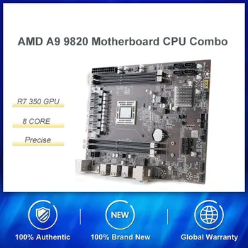 AMD A9-9820 8-core Desktop APU R7 350 GPU With Motherboard ComboSupport DDR3 2.35GHz Compared with i5 7400 High Performance Set 
AMD A9-9820 8-core Desktop APU R7 350 GPU With Motherboard ComboSupport DDR3 2.35GHz Compared with i5 7400 High Performance Set