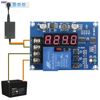 XH-M600 12-24V Charging Control Module Digital LED Display Storage Lithium Battery Charger Control Switch Protection Board
XH-M600 12-24V Charging Control Module Digital LED Display Storage Lithium Battery Charger Control Switch Protection Board