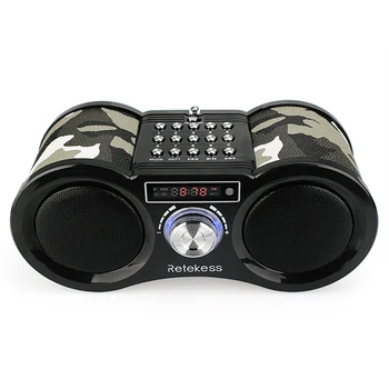 New V113 FM radio stereo digital radio receiver speaker MP3 music player USB disk TF card camouflage + remote control 
New V113 FM radio stereo digital radio receiver speaker MP3 music player USB disk TF card camouflage + remote control