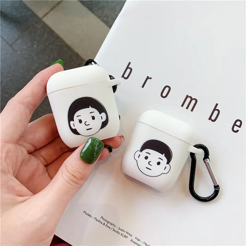 Cute Couples Image For Apple Airpods Cover Cartoon Silicone Bluetooth Earphone Cases For Air pods 2 1 Headset Charging Case Bag
Cute Couples Image For Apple Airpods Cover Cartoon Silicone Bluetooth Earphone Cases For Air pods 2 1 Headset Charging Case Bag