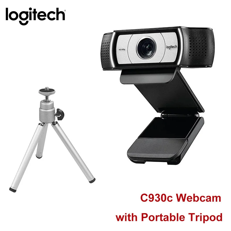 Logitech C930c C930e Full HD 1080P Webcam for Computer Zeiss Lens 4X Digital Zoom Built-in MIC USB Web Cam with Portable Tripod
Logitech C930c C930e Full HD 1080P Webcam for Computer Zeiss Lens 4X Digital Zoom Built-in MIC USB Web Cam with Portable Tripod