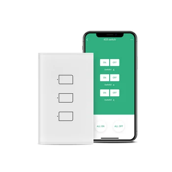 BroadLink BestCon TC2S US Standard Digital Wireless Switches Wifi Switch Smart Appliances Home