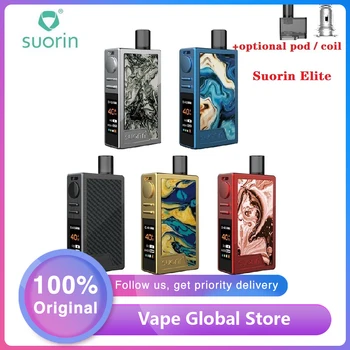 Original 40W Suorin Elite VW Pod Kit 1100mAh Battery & 3ml Capacity Cartridge E-cig Vape Pod System Vs Suorin AIR Plus / Pal II
Original 40W Suorin Elite VW Pod Kit 1100mAh Battery & 3ml Capacity Cartridge E-cig Vape Pod System Vs Suorin AIR Plus / Pal II