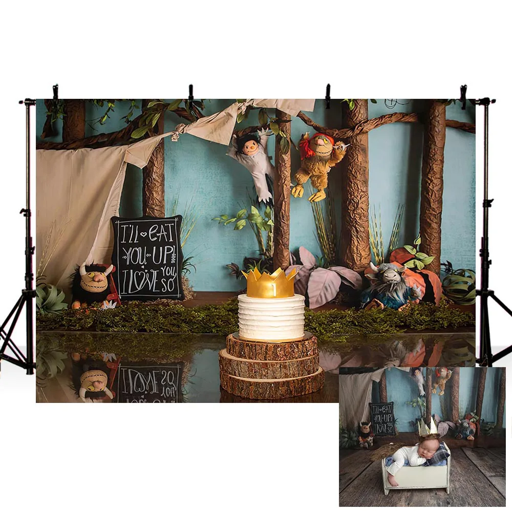 Mehofond Cake Smash Backdrop Jungle Wild Beast Baby Birthday Party Photography Backgrounds Decoration Banner Photo Studio Props
Mehofond Cake Smash Backdrop Jungle Wild Beast Baby Birthday Party Photography Backgrounds Decoration Banner Photo Studio Props