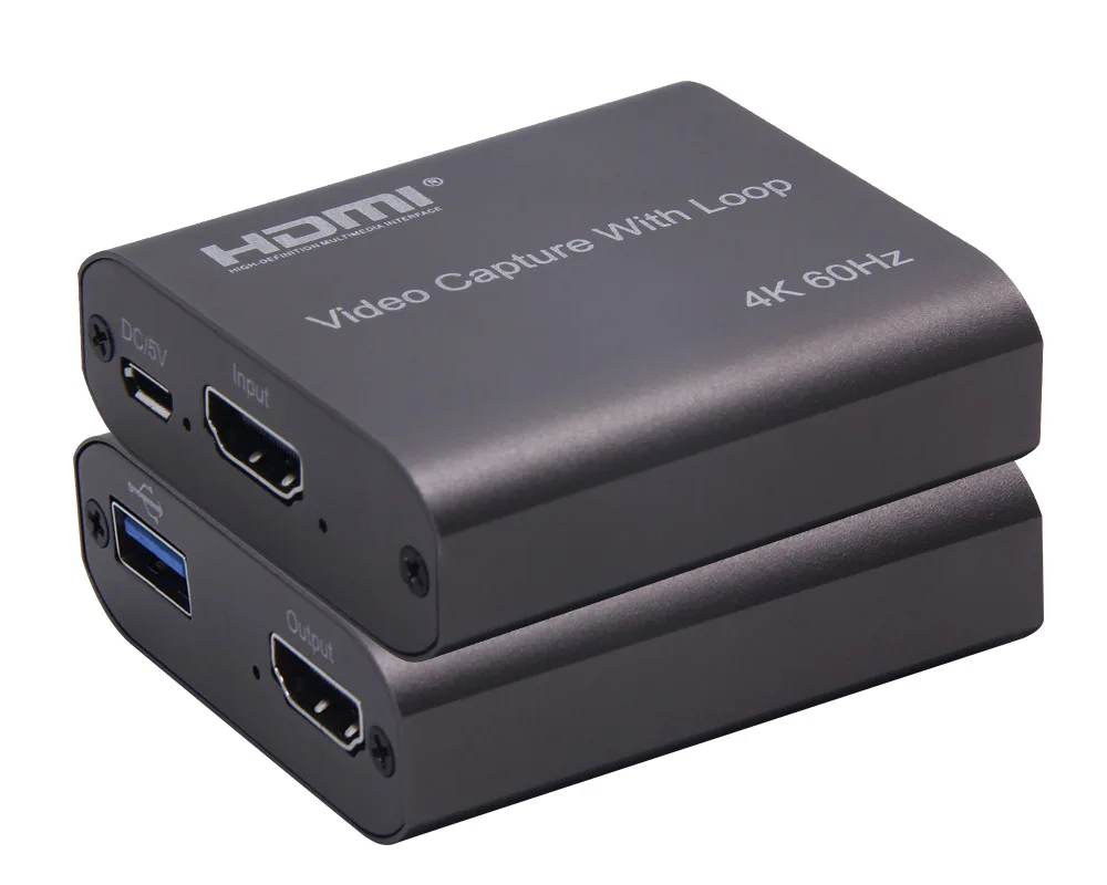 HD 1080P 4K HDMI Video Capture Card HDMI To USB 2.0 3.0 Video Capture Board Game Record Live Streaming Broadcast Local Loop Out
HD 1080P 4K HDMI Video Capture Card HDMI To USB 2.0 3.0 Video Capture Board Game Record Live Streaming Broadcast Local Loop Out