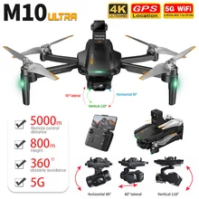 XMRC M10 Ultra Camera Drone 4K Profesional GPS 3-Axis EIS 5G Wifi Quadcopter 5KM Distance 800M Height Dron VS F11S SG906 Mini2
XMRC M10 Ultra Camera Drone 4K Profesional GPS 3-Axis EIS 5G Wifi Quadcopter 5KM Distance 800M Height Dron VS F11S SG906 Mini2