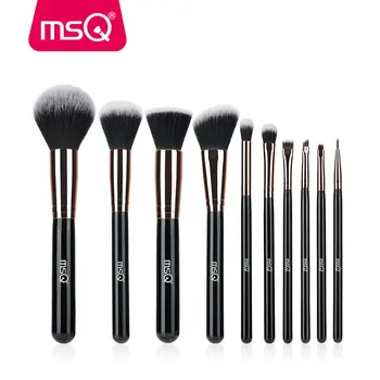MSQ 10pcs Rose Gold/Balck Professional Makeup Brushes Set Powder Foundation Concealer Cheek Shader Make Up Tools Kit
MSQ 10pcs Rose Gold/Balck Professional Makeup Brushes Set Powder Foundation Concealer Cheek Shader Make Up Tools Kit