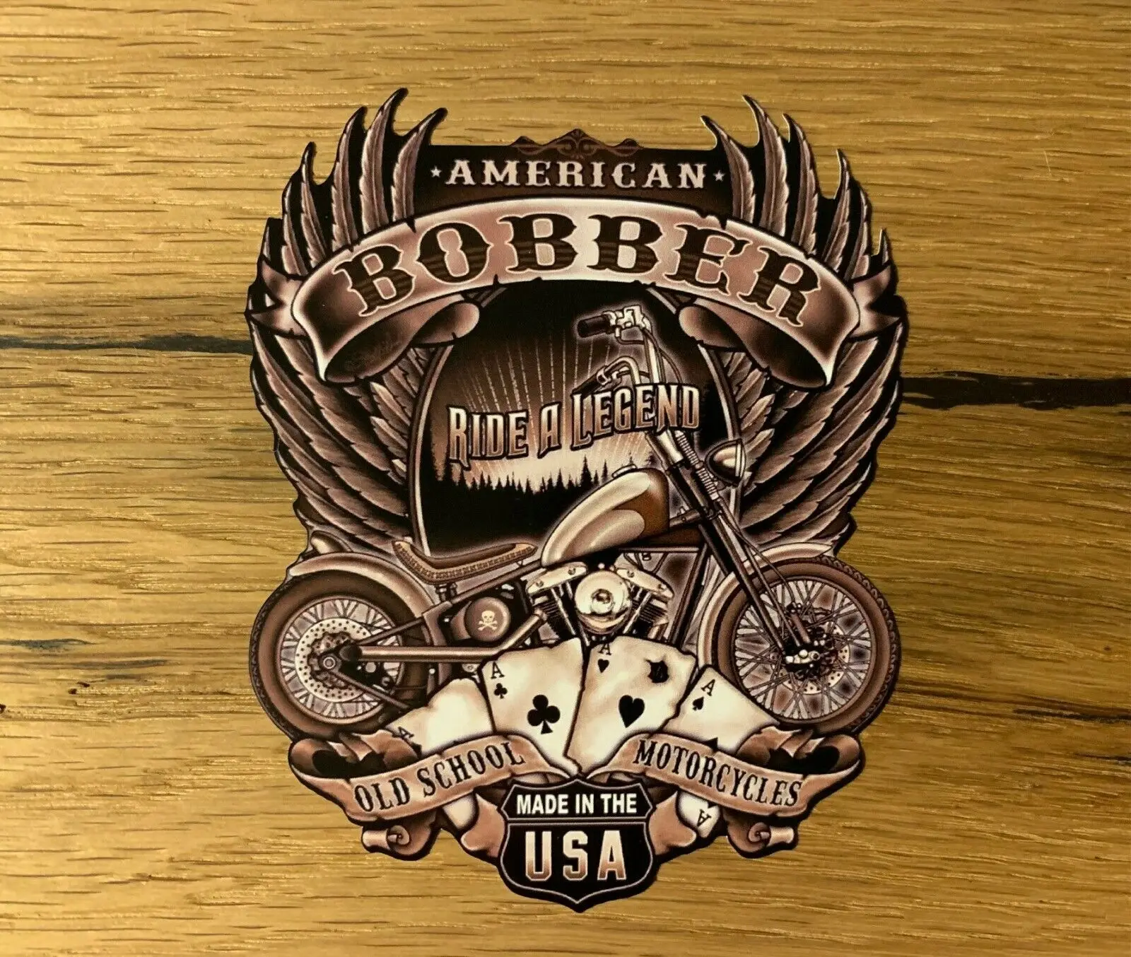 Наклейка на мотоцикл BOBBER, США, Oldschool, для байкеров, Oldtimer V2, винтажная V8 841
Наклейка на мотоцикл BOBBER, США, Oldschool, для байкеров, Oldtimer V2, винтажная V8 841