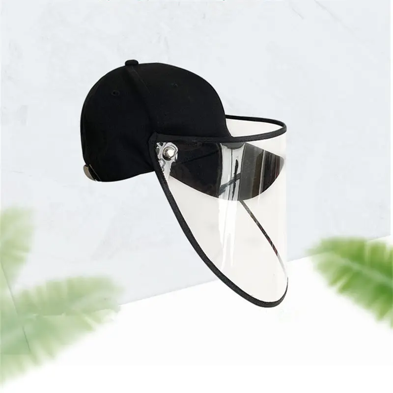 Unisex Peaked Hat Removable Mask Multifunctional Protective Cap Anti Infection Cap Eye Coronavirus Protection Hats
Unisex Peaked Hat Removable Mask Multifunctional Protective Cap Anti Infection Cap Eye Coronavirus Protection Hats