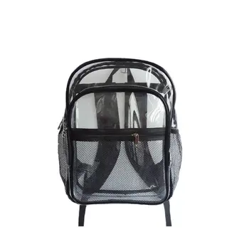 Transparent New School Bookbag Travel Daypack Portable Anti-static Clear Backpack for Teenager Student
Transparent New School Bookbag Travel Daypack Portable Anti-static Clear Backpack for Teenager Student