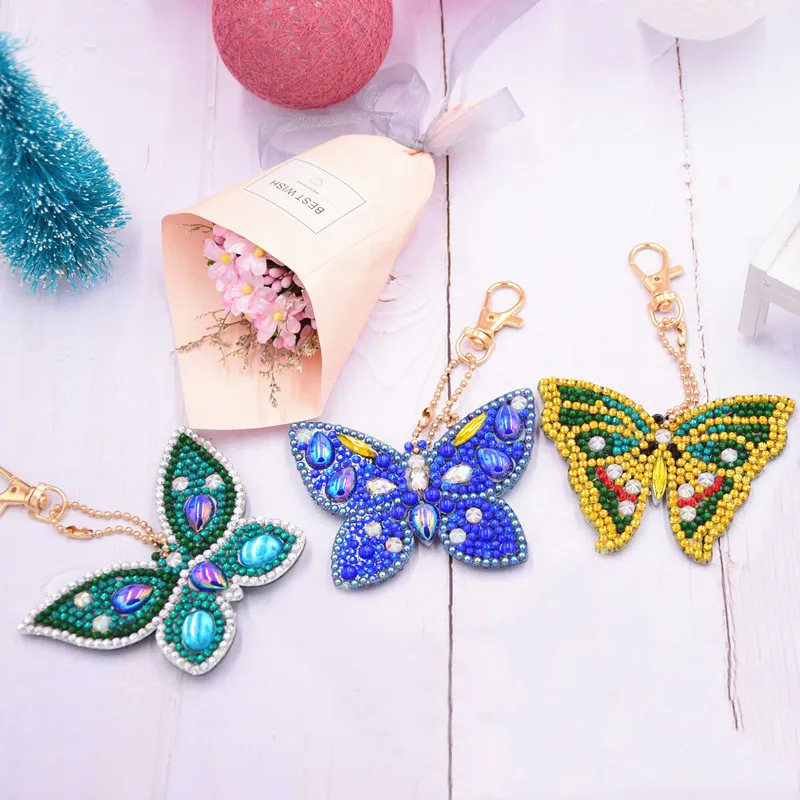 5D Diamond Painting Keychain DIY Craft Kits Rhinestone Embroidery Chain Accessories Diamond Painting Cross Stitch Pendant Key
5D Diamond Painting Keychain DIY Craft Kits Rhinestone Embroidery Chain Accessories Diamond Painting Cross Stitch Pendant Key
