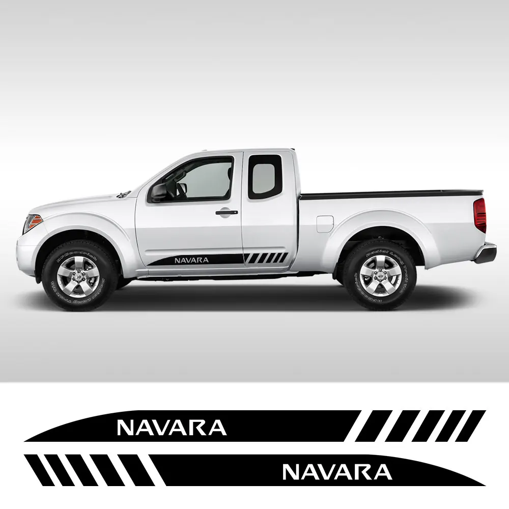 2 шт. виниловые наклейки для Nissan Navara NP300 D40 Nismo JDM | Автомобили и мотоциклы