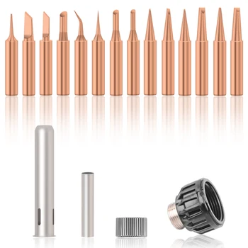 15pcs Easy Use Safe Tools Metal Durable Replaceable Accurate Multifunction Solder Tips Set Rework Accessories Practical Portable
15pcs Easy Use Safe Tools Metal Durable Replaceable Accurate Multifunction Solder Tips Set Rework Accessories Practical Portable