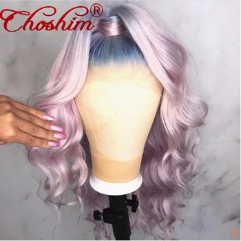Choshim Ombre Purple Blue Pink Human Hair Wig Remy Brazilian Body Wave Hair Lace Front Wig Pre Plucked with Baby Hair For Women
Choshim Ombre Purple Blue Pink Human Hair Wig Remy Brazilian Body Wave Hair Lace Front Wig Pre Plucked with Baby Hair For Women