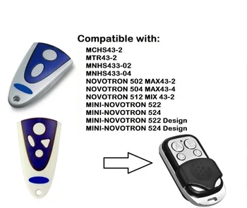 FOR REMOTE 502 MAX43-2, 504 MAX43-4 replacement remote control 433,92mhz Rolling code
FOR REMOTE 502 MAX43-2, 504 MAX43-4 replacement remote control 433,92mhz Rolling code