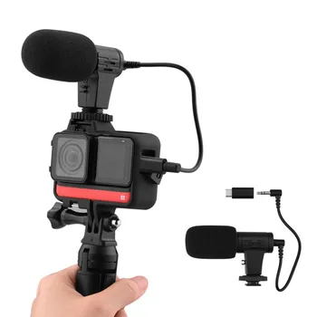 Professional Type-C To 3.5mm Mic Adapter Metal Audio Anti Interference Camera Accessories For Insta 360 ONE R
Professional Type-C To 3.5mm Mic Adapter Metal Audio Anti Interference Camera Accessories For Insta 360 ONE R