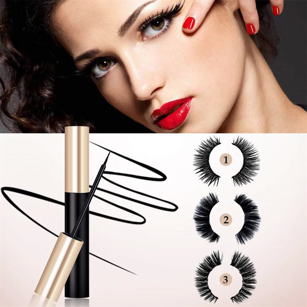3pairs Magnet Eyelash Magnetic Liquid Eyeliner& Tweezer & Magnetic False Eyelashes Set Waterproof Long Lasting Eyelash Extension
3pairs Magnet Eyelash Magnetic Liquid Eyeliner& Tweezer & Magnetic False Eyelashes Set Waterproof Long Lasting Eyelash Extension