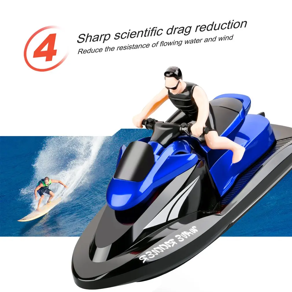 RC Boat 809 2.4G Remote Control Motorboat Water Speedboat Yacht Airship RC Boat Waterproof Electric Children's Toy Boat