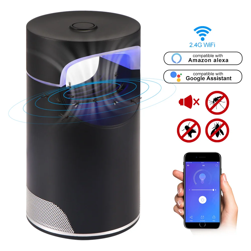 Mosquito Killer Lamp Home LED Wi-Fi USB Photocatalysis Mute Bug Insect Trap Radiationless Control Smart Mosquito Killer
Mosquito Killer Lamp Home LED Wi-Fi USB Photocatalysis Mute Bug Insect Trap Radiationless Control Smart Mosquito Killer