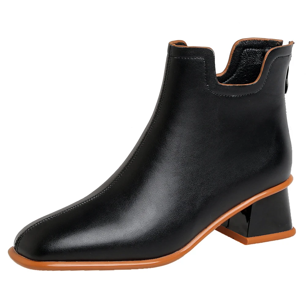 Napa Pattern Square Toe Chunky Apricot Chelsea Boots Square Heel Fall/Winter Ankle Boots PU High Heel Women's Shoes
Napa Pattern Square Toe Chunky Apricot Chelsea Boots Square Heel Fall/Winter Ankle Boots PU High Heel Women's Shoes