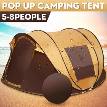 2-8 People Fully Automatic Camping Tent Windproof Waterproof Automatic Pop-up Tent Family Outdoor Instant Setup Tent 4 Season
2-8 People Fully Automatic Camping Tent Windproof Waterproof Automatic Pop-up Tent Family Outdoor Instant Setup Tent 4 Season