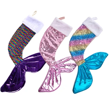 Hot YO-1Pcs Sequins Christmas Stockings Pendant Christmas Tree Decoration Pendant Figurines Ornaments Mermaid Sequins Socks Roll
Hot YO-1Pcs Sequins Christmas Stockings Pendant Christmas Tree Decoration Pendant Figurines Ornaments Mermaid Sequins Socks Roll