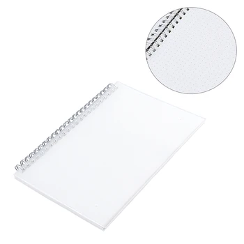 Dull Polish Frosted Spiral Sketchbook Journal Planner Diary Notebook for Writing Drawing Painting 14.8X21.2cm (Dots)
Dull Polish Frosted Spiral Sketchbook Journal Planner Diary Notebook for Writing Drawing Painting 14.8X21.2cm (Dots)