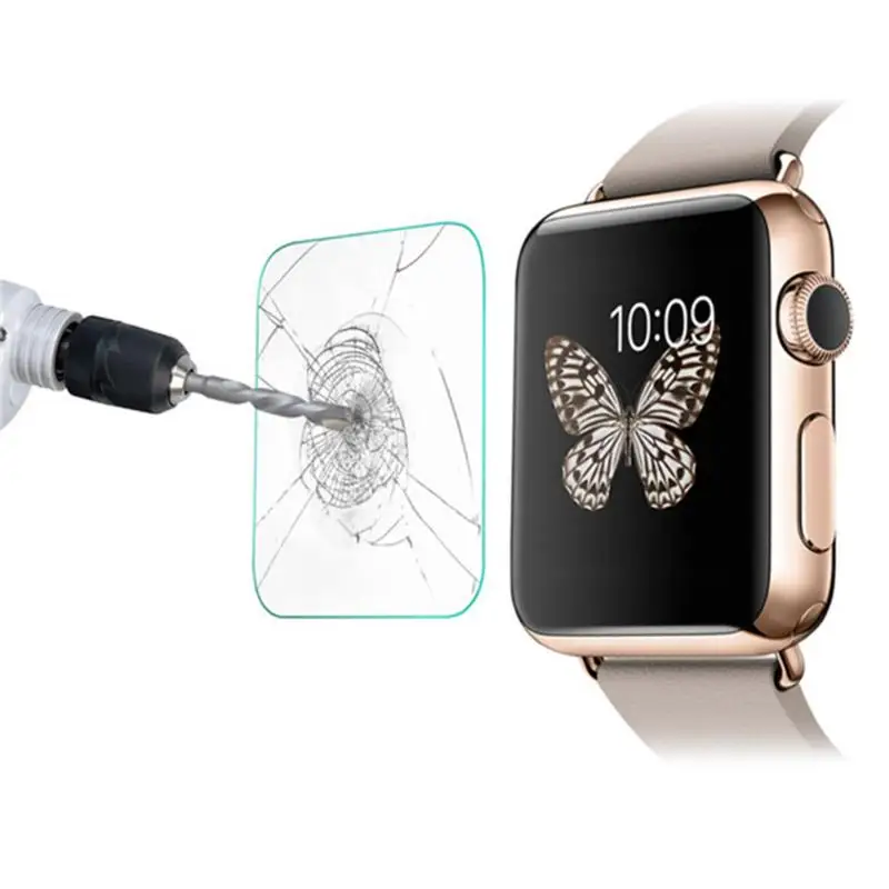 2pcs/set Transparent Tempered Glass Film Screen Protector Watch Screen Protection Film for Apple Watch iWatch (38/42mm) New
2pcs/set Transparent Tempered Glass Film Screen Protector Watch Screen Protection Film for Apple Watch iWatch (38/42mm) New