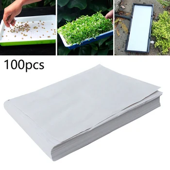 100Pcs Soilless Cultivation Nursery Paper For Tray Pots Sprout Plate Germination Roots Water, No Pollution, No Shine, Aseptic Tr
100Pcs Soilless Cultivation Nursery Paper For Tray Pots Sprout Plate Germination Roots Water, No Pollution, No Shine, Aseptic Tr